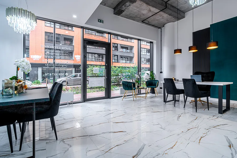 Wnętrze biura PJK Ubezpieczenia