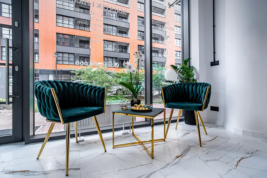 Wnętrze biura PJK Ubezpieczenia