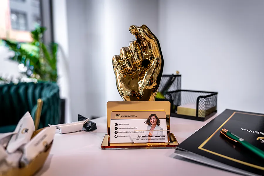 Wnętrze biura PJK Ubezpieczenia